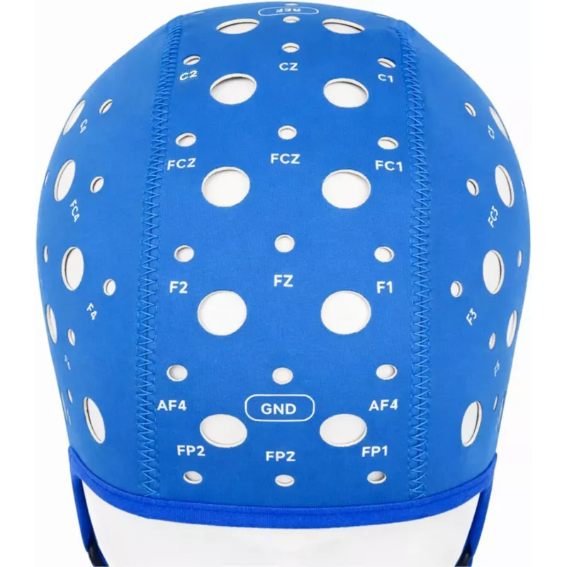 Meditation EEG 10-20 Cap Hat with 64 Electrode Channels Tracking