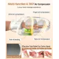 Appareil de Massage Main Chauffant et Compressif, 9 Modes, Soulagement Arthrite et Canal Carpien