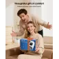 Appareil de Massage Main Chauffant et Compressif, 9 Modes, Soulagement Arthrite et Canal Carpien