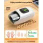 Appareil de Massage Main Chauffant et Compressif, 9 Modes, Soulagement Arthrite et Canal Carpien