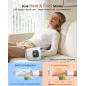Appareil de Massage Main Chauffant et Compressif, 9 Modes, Soulagement Arthrite et Canal Carpien