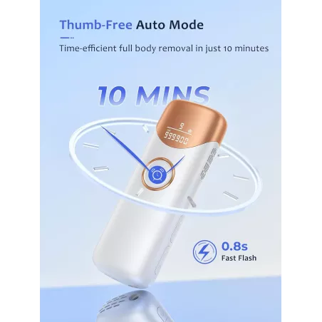 Épilation Laser Ubroo IPL avec Refroidissement à 5℃ - Or