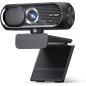 Webcam HD 1080P avec Microphone, Réduction de Bruit, Cache Confidentialité, Objectif Grand-Angle, USB Plug & Play Webcam HD 1080P avec Microphone, Réduction de Bruit, Cache Confidentialité, Objectif Grand-Angle, USB Plug & Play