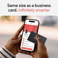 Blinq NFC Digital Business Card - Instant Tap Share, iPhone & Android