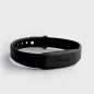 Blinq NFC Bracelet - Carte de Visite Digitale Instantanée par Tap - Compatible iPhone & Android (Noir)