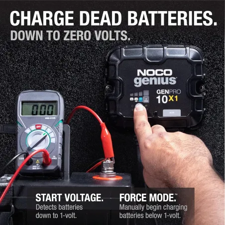 Chargeur de batterie marin NOCO Genius GENPRO10X1 10A 12V étanche avec protection surcharge & température