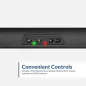 Barre de son stéréo USB Cyber Acoustics CA-2890 – Se fixe au moniteur, commandes pratiques