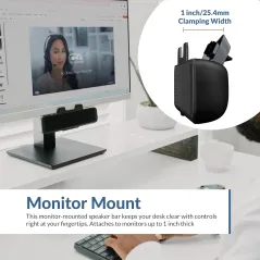 Cyber Acoustics CA-2890 : Barre HP USB stéréo facile à installer