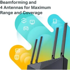 Routeur WiFi 6 TP-Link Archer AX10 - Rapide & Intelligent