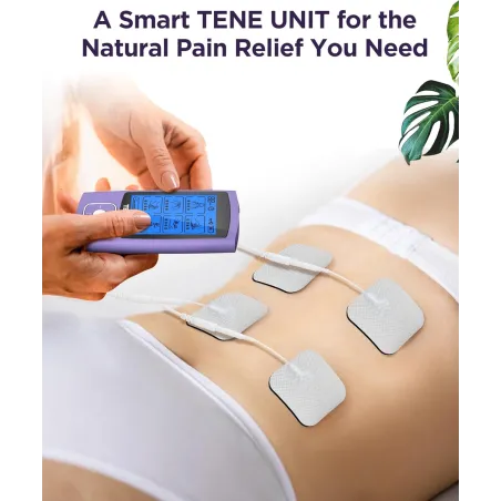 TENKER Appareil TENS EMS 24 Modes - Soulagement Douleur Dos