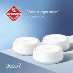 TP-Link Deco 7 BE25 WiFi 7 Mesh 5 Gbps - Couverture 6600 sq.ft