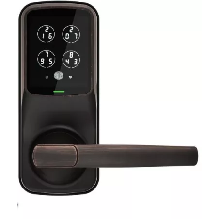 Lockly Secure Plus: Serrure Connectée Anti-Espion avec Lecteur dEmpreintes Digitales