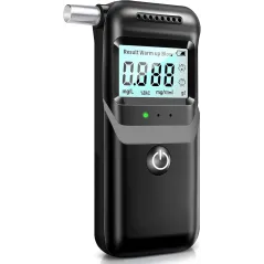 Alcootest Portable LCD 2026 avec 5 embouts - Usage perso & fête