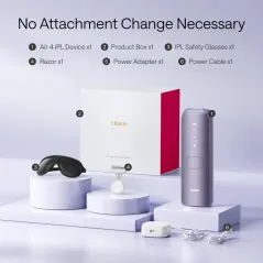 Appareil IPL Ulike Air 4 pour Épilation Laser Permanente, Rafraîchissement Ice Cool, Sûr et Indolore