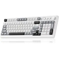 Clavier Sans Fil AULA 99 RGB Tri-Mode USB-C pour PC Gamer