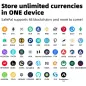 SafePal S1 Cryptocurrency Hardware Wallet - Open Source, Secure Cold Storage for Bitcoin, Ethereum, NFTs & More