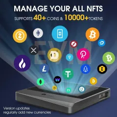ELLIPAL Titan Mini Wallet Crypto Air-gapped - 10,000 Tokens
