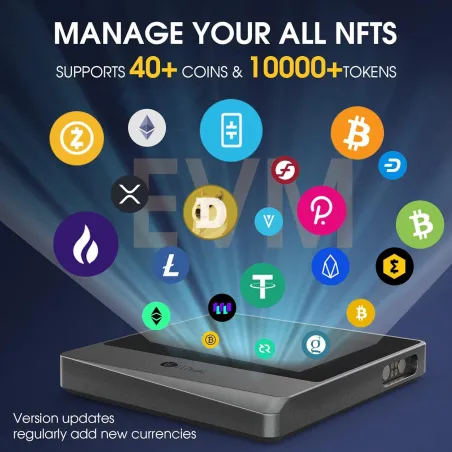 ELLIPAL Titan Mini Wallet Crypto Air-gapped - 10,000 Tokens