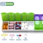 Ezy Dose® Easy Fill Weekly AM/PM Pill Organizer – Convenient & Durable Medication Storage