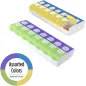 Ezy Dose® Easy Fill Weekly AM/PM Pill Organizer – Convenient & Durable Medication Storage