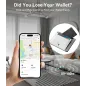 Ultrbeka Ultra-Thin Wallet Tracker Card – Rechargeable Waterproof Apple MFi