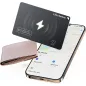 Ultrbeka Ultra-Thin Rechargeable Wallet Tracker Card, IP68 Waterproof, Bluetooth, Apple Find My Compatible