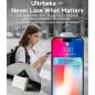 Ultrbeka Tracker Carte Ultra-Mince Rechargeable IP68 Étanche Bluetooth pour Portefeuille, Passeport - Apple Find My