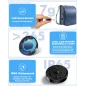 Air Tags Android 4 Pack - Suivi Étanche IP65, 2 Ans Batterie