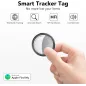 Tukio Air Tracker 2026 - Pack de 4 Tags Bluetooth Certifiés Apple MFi, Localisateur Intelligent pour Clés et Bagages