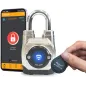 eGeeTouch 5th Gen Outdoor Smart Padlock - Keyless Bluetooth & NFC, Weatherproof, App-Controlled Security