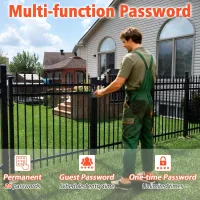 Eseesmart Waterproof Fingerprint & Code Locker Lock | Biometric Padlock