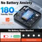 Eseesmart Waterproof Fingerprint & Code Combo Lock, Keyless Biometric Padlock for Outdoor Locker & Gate