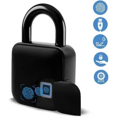 Cadenas Intelligent Empreinte Digitale Anti-Vol pour Maison & Voyage