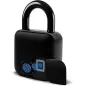Cadenas Intelligent à Empreinte Digitale Anti-Vol pour Maison, Valise, Sac à Dos, Vélo, Bureau