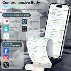 Arboleaf Pèse-Personne Intelligent BMI & Composition Corporelle