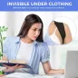 Posture Corrector for Women & Men, Adjustable Back Brace, Clavicle Support, Comfortable Pain Relief (Large)