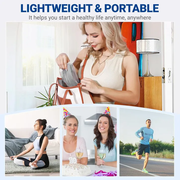 Correcteur de Posture Ajustable pour Dos, Épaules et Cou – Soutien Élastique Confortable Anti-Douleur