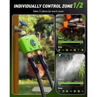 Programmateur d'Arrosage WiFi RAINPOINT 2 Zones pour Jardin