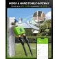 RAINPOINT 2-Zone WiFi Water Timer for Garden Hose, Smart Sprinkler Controller with Brass Inlet & Outlet