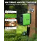 RAINPOINT Programmateur d'Arrosage WiFi pour Jardin, Contrôleur Automatique avec Valve en Laiton