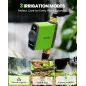 RAINPOINT Programmateur d'Arrosage WiFi pour Jardin, Contrôleur Automatique avec Valve en Laiton