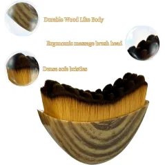 Lymphatic Contour Face Brush - Ergonomic Lymphatic Drainage Massager for Precise Skin Fit (1PCS)