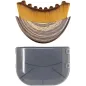 Lymphatic Face Brush & Massager for Double Chin Reduction - Brown