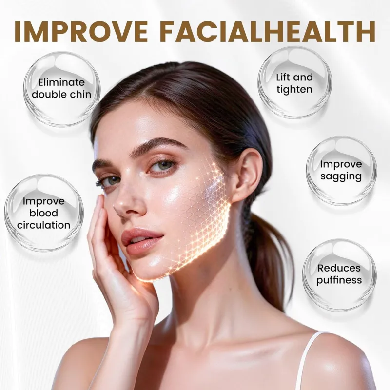 Brosse Drainage Lymphatique Visage x2 - Sculpt, Dégonfle, Éclat