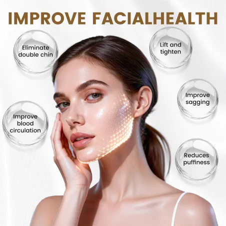 Brosse Drainage Lymphatique Visage x2 - Sculpt, Dégonfle, Éclat