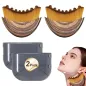Brosse de Massage Drainage Lymphatique Visage - 2 Pack, Sculpte Mâchoire, Réduit Double Menton & Gonflement