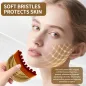 Brosse Drainage Lymphatique Visage Super Douce avec Étui Portable - Style A