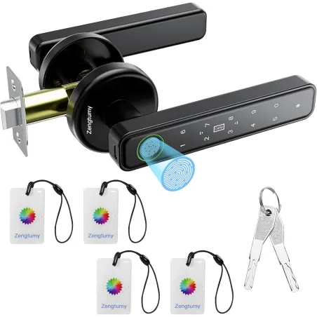 Serrure Biométrique Fingerprint pour Porte - Maison & Bureau