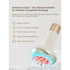 Yuonry Massageur Drainage Lymphatique Anti-Cellulite Blanc