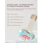 Yuonry Appareil de Massage Drainage Lymphatique Anti-Cellulite avec Microcourant, Chaleur, Lumière, Vibration - Blanc